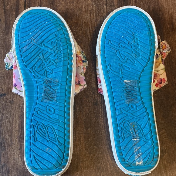 Blowfish Malibu Super Foam Sock Sandals size 8.5 Floral - Picture 3 of 5